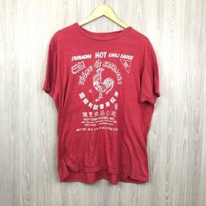 Sriracha Hot Chili Sauce T-shirt Men’s Size XL